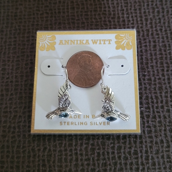 Annika Witt Silver🤍 Hummingbird🪶 Earrings - Picture 6 of 16